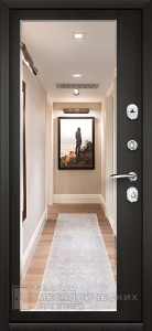 Фото «Дверь в квартиру с зеркалом №25»  в Подольску